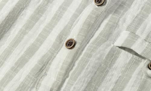 LittleSpring Boys Button Down Long Sleeve Uniform Dress Shirts with Tie4