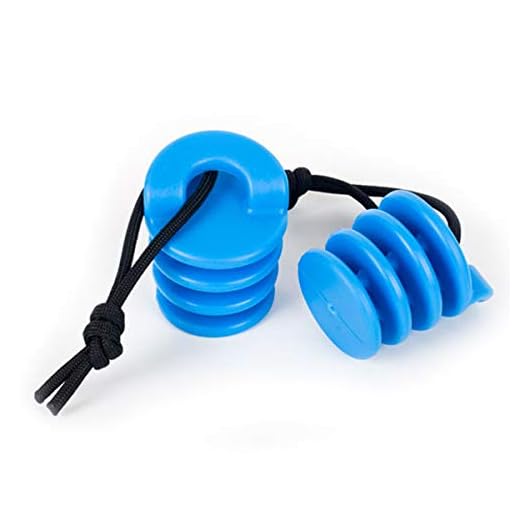 Ocean Kayak Scupper Stoppers - Pack of 2, (Medium, Blue)