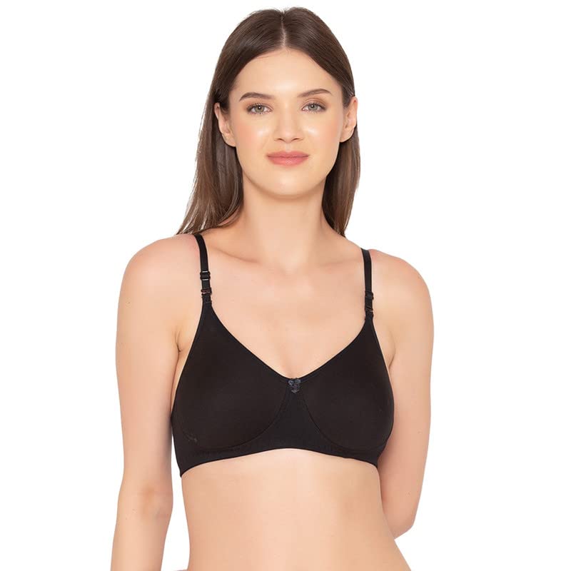 Image of Groversons Paris Beauty Women's Pack of 2 Seamless Non-Padded, Non-Wired Bra (COMB09)