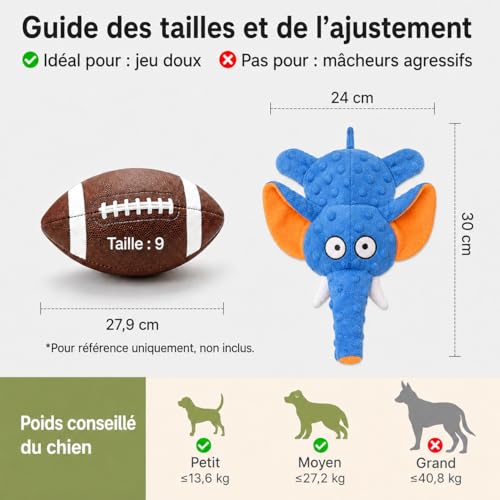 Jouet interactif pour chien idéal pour rapporter et mâcher - 3