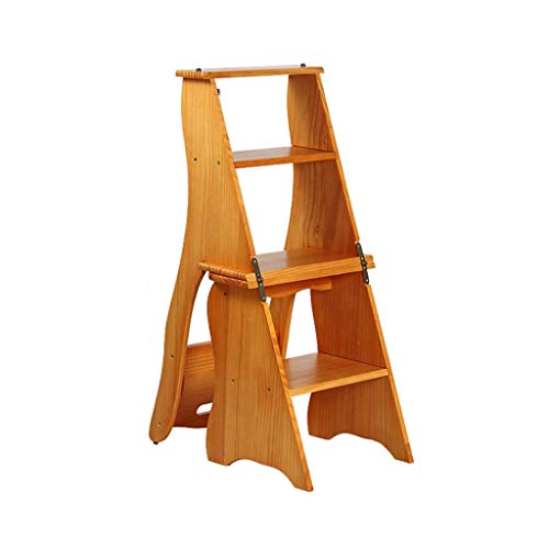 Silla de Escalera de Madera