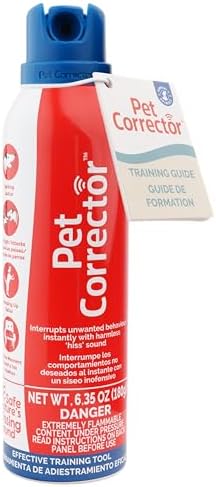 The Company of Animals Pet Corrector Bad Behavior and Training Aid - Quickly Stops Barking, Jumping, Digging, Chewing ‚ Harmless and Safe- 200ml