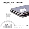 Innergie C4 Duo 45W GaN Dual-Port Foldable Power Adapter + C-T USB-C 1.5m Cord with Universal Laptop Connector Tips to Fit Most Laptop, Multi PC Connectors for Compatible with iPhone 15, iPad, MacBook
