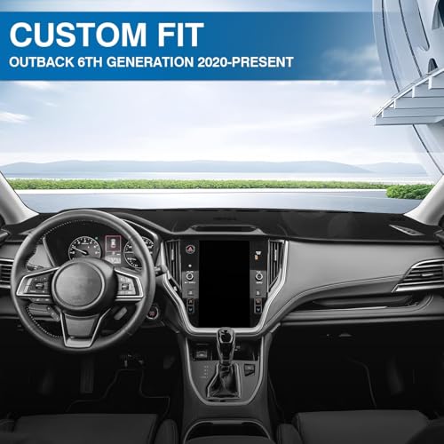 image for KUST Black Dash Cover for Subaru Outback 2020 2021 2022 2023 2024 2025