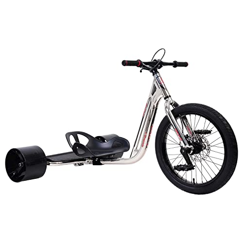 Triad Notorious 4 Drift Trike - Chrome Black 