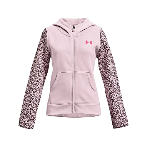 Veste à capuche Under Armour Enfant Rival Fleece sweat sport rose M