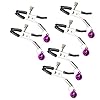 HEALLILY 3 Paar Tepelklemmen Belletje Borstklem Tepelklemmen Bdsm Exotische Accessoires Tepelhoedring