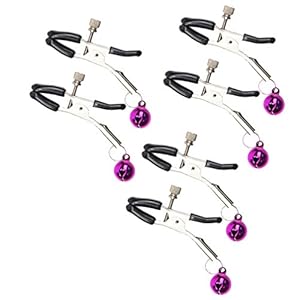 HEALLILY 3 Paar Tepelklemmen Belletje Borstklem Tepelklemmen Bdsm Exotische Accessoires Tepelhoedring