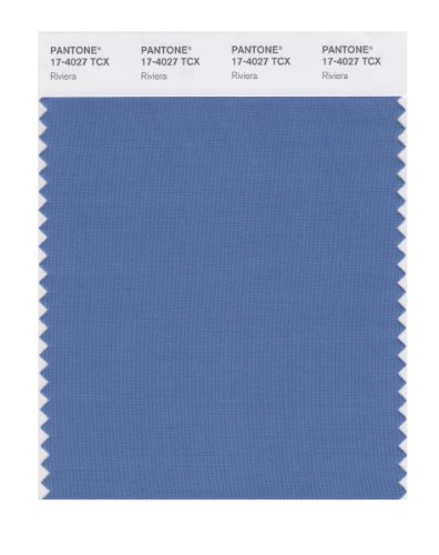 PANTONE Smart 17-4027X Color Swatch Card, Riviera