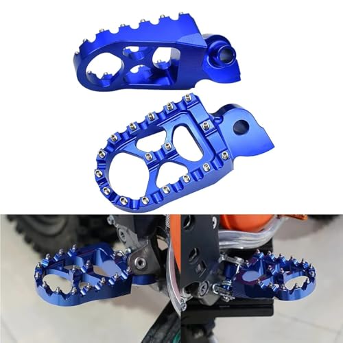 Marchepieds support moto antidérapant pour retenir le pied sur YZ85