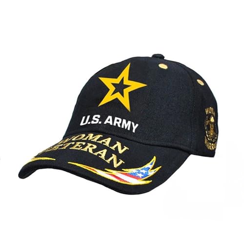 Chapeau Noir U.S. Army Jamais Retired Honneur et Respect Vétérans
