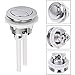 38-45mm Toilet Tank Buttons, Flush Valve Dual Push Button Replacement Adjustable Accessories for Bathroom Dual Flush Toilet