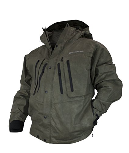 Compass St23105-85-Lg Sporttek T50 Wading Jacket, Stone #TOP1