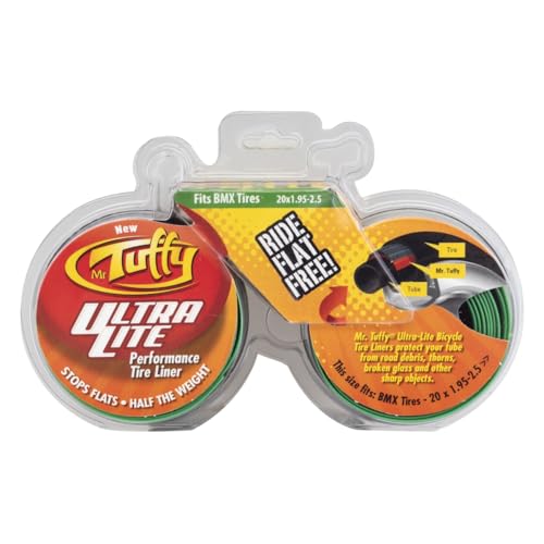 Mr. Tuffy Ultra Lite Bicycle Tire Liner, Green , 20 x 1.95-2.5