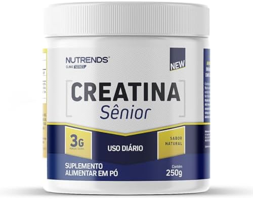 Creatina Sênior 250g, 100% Creatina Monohidratada Pura, Nutrends,...