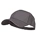 New Big Size Deluxe Cotton Cap - Charcoal (For Big Head)