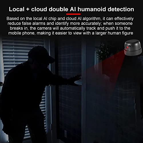 Monitor de bebê,Câmera de Segurança Indoor WiFi 1080P Monitores de Bebê | Monitor de bebê com câmera