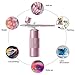 Airbrush Kit with Compressor Portable Airbrush Kit 48PSI High-Pressure Non-Clogging Air Brush Set Cordless Rechargeable with 0.3mm Nozzle and Cleaning Brush for Painting,Nail Art, Makeup (pink)