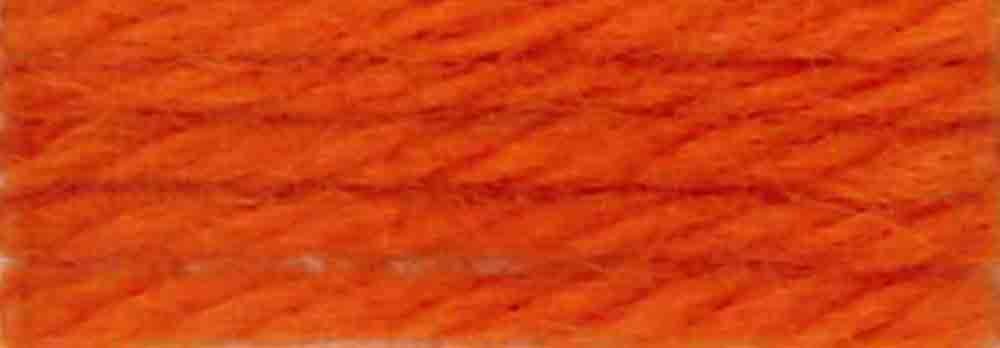 Dmc Bright Orange 486-7947 Tapestry And Embroidery Wool, 8.8-Yard,