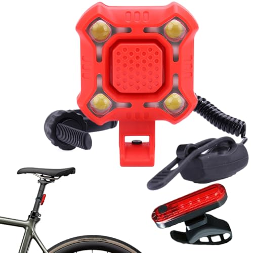 Klaxon de vélo 140 db pour éviter les dangers de la conduite de nuit