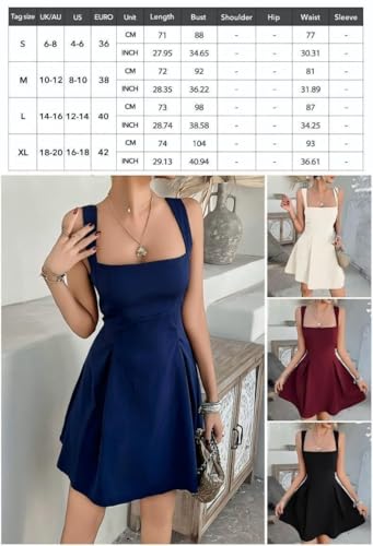 Robe courte à col carré et ourlet volanté aérien