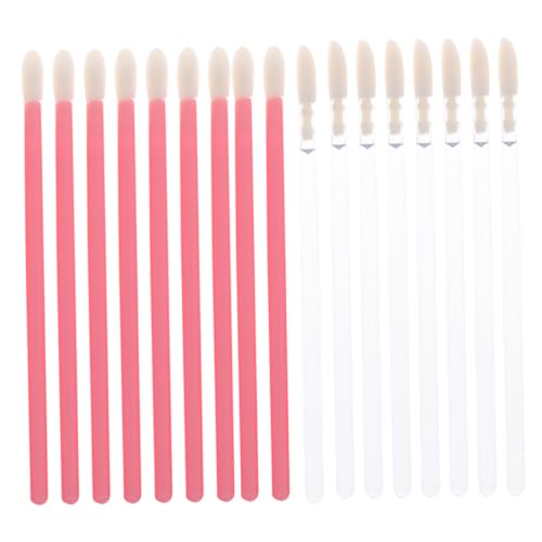 Ipetboom Elegant 200pcs Disposable Lip Brush Eye Shadow Brush Makeup Tool Kit for Full Uniform Lip Outline
