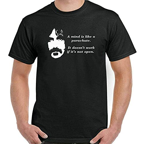 Photo de Holcim Frank Zappa T Shirt Mens Quote Electric Guitar Drums Keyboard Top Size L
