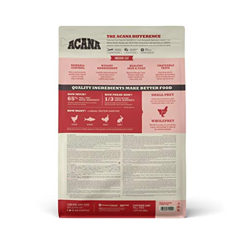 ACANA Indoor Entrée croquettes chat d'intérieur au poulet 1,8 kg - 4