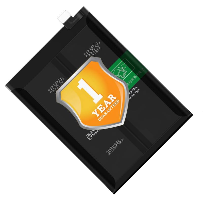 Image of Original BLP861 Battery Compatible for OnePlus Nord 2 5G (DN2101, DN2103) - (4500mAh) - 1 Year Warranty X2