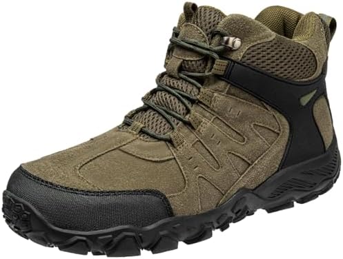 （17:30時点） [SOARHOPE] 登山靴 メンズ ハイキングシューズ トレッキングシューズ 山用 靴 男性用 登山シューズ 3e 軽量 登山ぐつ グリーン 26.5 cm