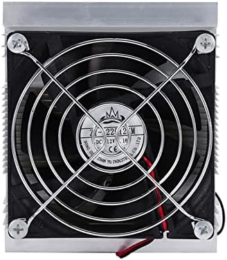 Thermoelectric Peltier Refrigeration Cooling System Kit Cooler Need 12VDC 6A Power DIY Air Conditioner