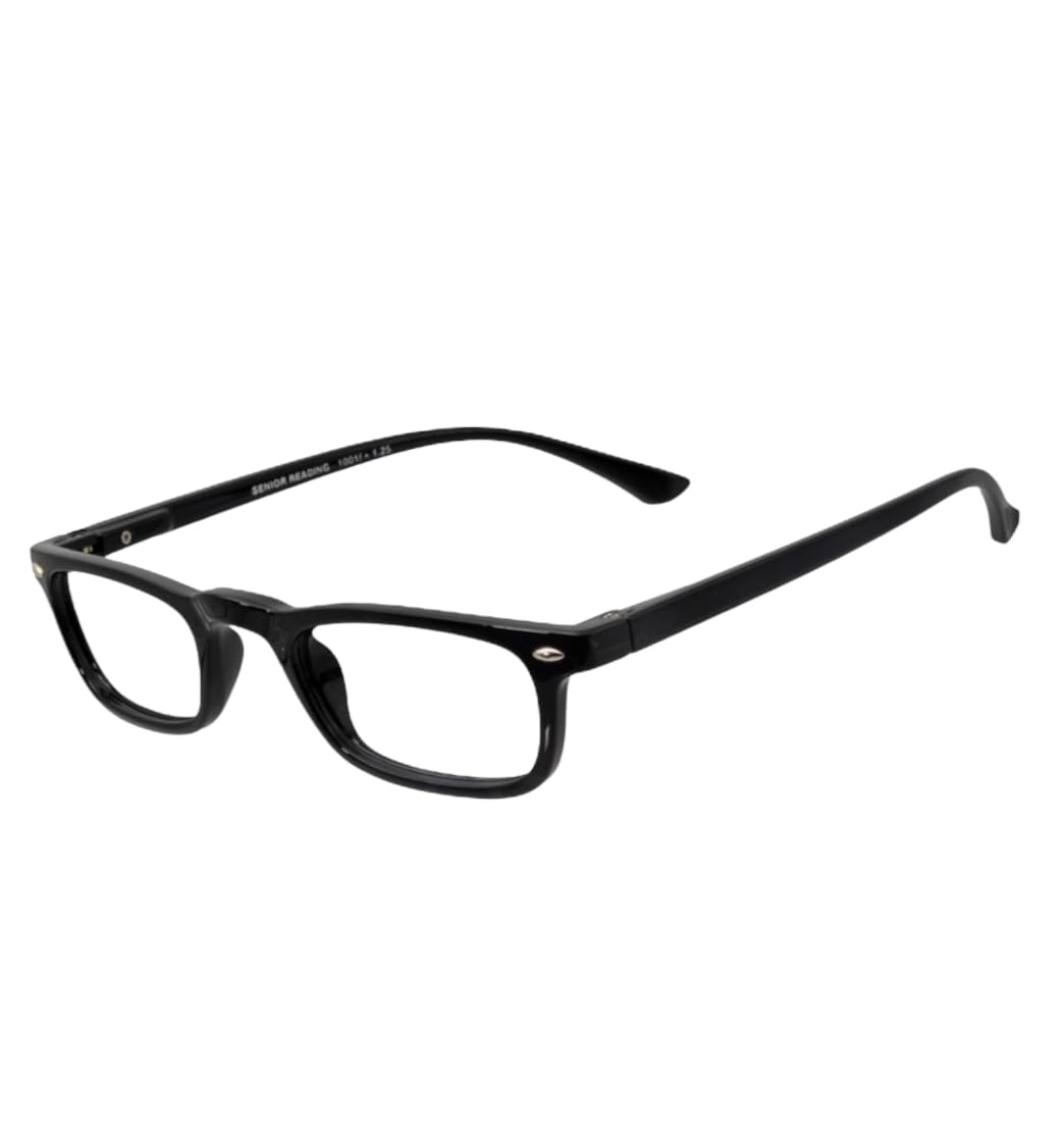 Kishor Opticals| SENIOR READING 01 | READING FRAMES | Anti Glare, UV Protection Reading Glasses for Men and Women |+1 +1.25 +1.50 +1.75 +2 +2.25 +2.50 +2.75 +3 Reading Power Number Glass (BLACK, 1.25) (B0CR959FWK) Amazon Price History, Amazon Price Tracker