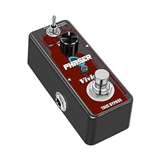 【Excellent Sound Effect】Powerful analog circuit, it provides warm, deep, rich and psychedelic phase sound. 【TWO WORKING MODES】Vintage Mode: recreates the classic 70s phaser sounds; this wide and weird phase effect that Van Halen fans love! MODERN MOD...