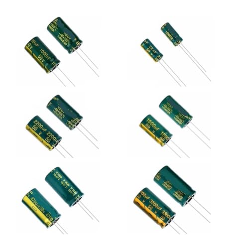 Condensateur électrolytique alu 50V 1uF DIP haute fréquence pour circuit