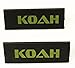 KOAH Custom Soft Tip Protectors Black Spearfishing, Free Diving & Snorkeling Speargun Upgrades Accessories Scuba Diving