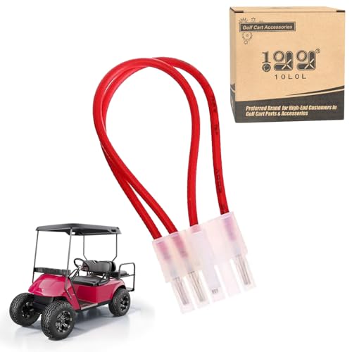 10L0L Golf Cart High Speed Upgrade Chip for EZGO 2000-up Electric PDS Vehicles, 18 MPH Speed Red Personality Plug, OEM# 73272G01 73272-G01