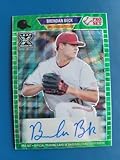 Brendan Beck 2021 LEAF PRO SET ROOKIE RC AUTO GREEN WAVE #D 3/7 - Sports Memorabilia
