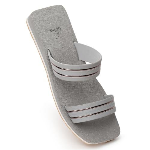 Image of YOHO Indiglo Stylish & Comfortable Flats for Women | Lightweight, Anti-Skid, Orthopedic, Cushioned Footpharma Footbed, Casual & Fashionable for Everyday Use