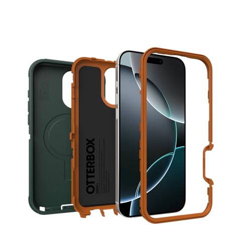 Image of OtterBox iPhone 16 Pro Max Defender Series Case for MagSafe - Green