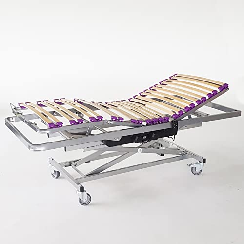 Cama con carro elevador eléctrica articulada para ancianos Classic