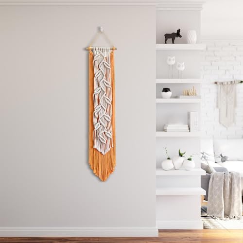 Art macramé de style bohème pour décoration murale studio