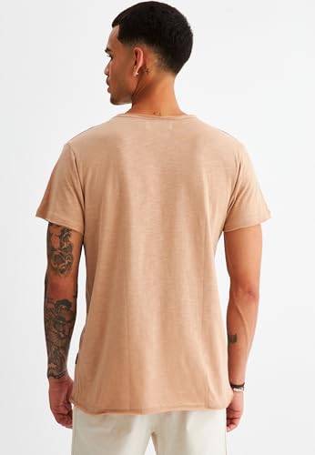 Leif Nelson Men's Oversized Long Sleeve T-shirt Sweatshirt LN62803