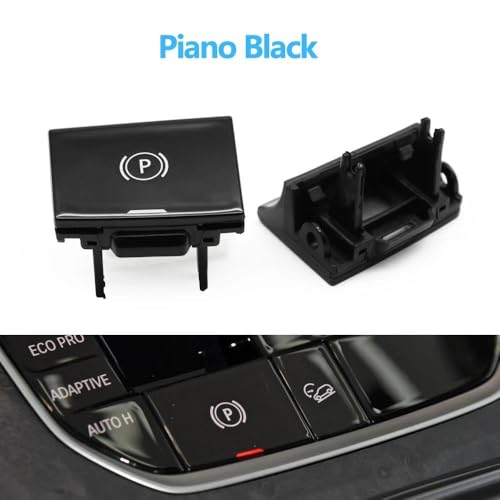 Interruptor de freno de mano electrónico negro para mantener el interior de tu X5 impecable 4