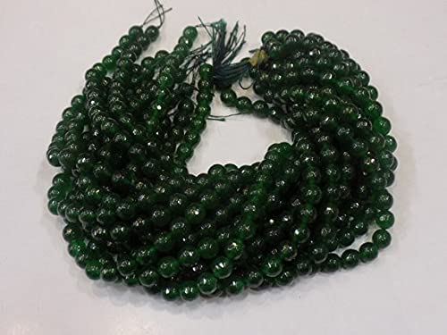 Perles calcédoine émeraude 8mm LKBEADS pour éviter les pierres ternes en DIY