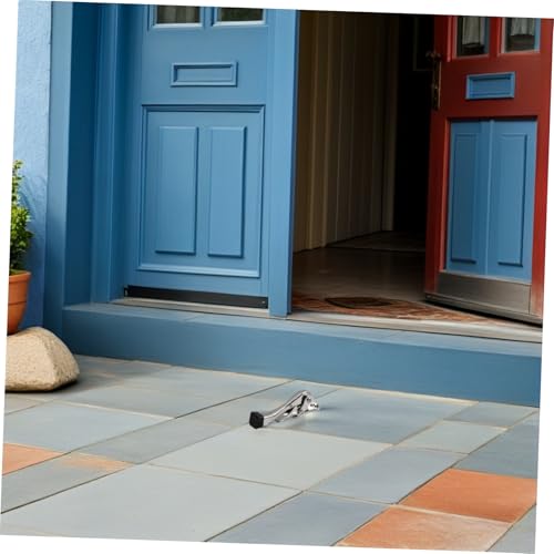 Support pour garder la porte ouverte OUNONA avec butée à pédale réglable automatique - 5