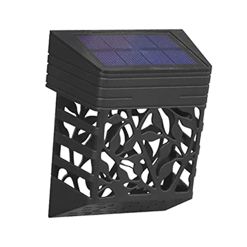 OSALADI Solar Lights for Fence Outdoor Solar Powered Lamp Garden Weatherproof Rustproof Waterproof
