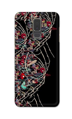 Image of PRINTFIDAA Printed Hard Back Cover Case for Samsung Galaxy A6 Plus | A6+ | Samsung Galaxy J8 Back Cover (Famous Cartoon Character) -112