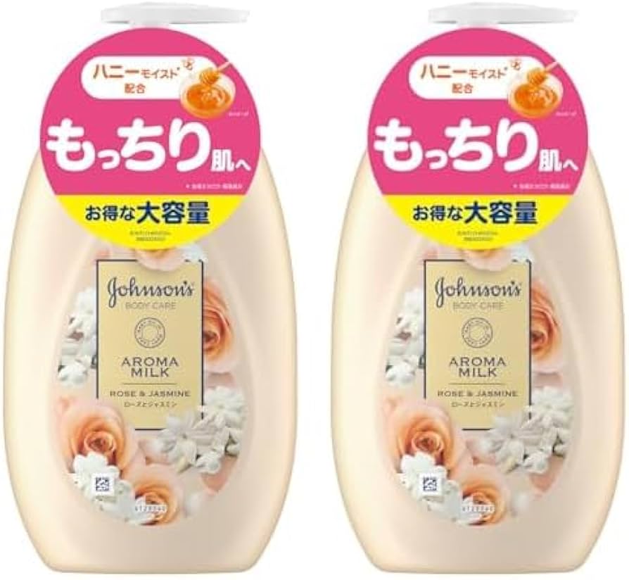 Johnson's アロマミルク ローズ＆ジャスミン ボディローション Johnson & ジョンソンボディケア エクストラケアアロマミルク