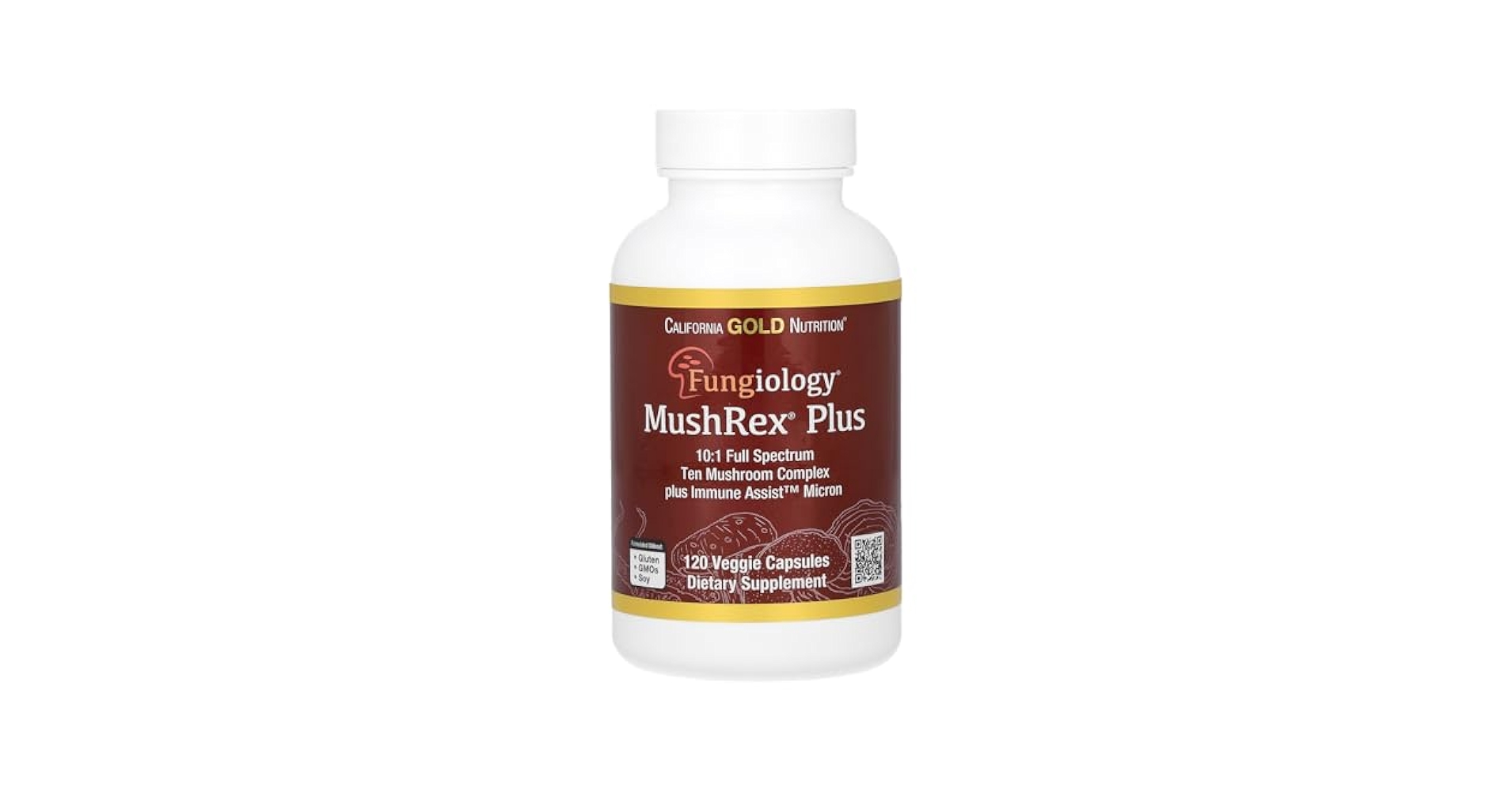 Amazon.com: California Gold Nutrition Fungiology, MushRex