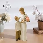 Mother and Son Figurines, Mothers Birthday Gifts from Son, Thank You Gifts for Women, Sculpted Hand-Painted Figures, Mothers Day Christmas New Moms Gift - Image 5